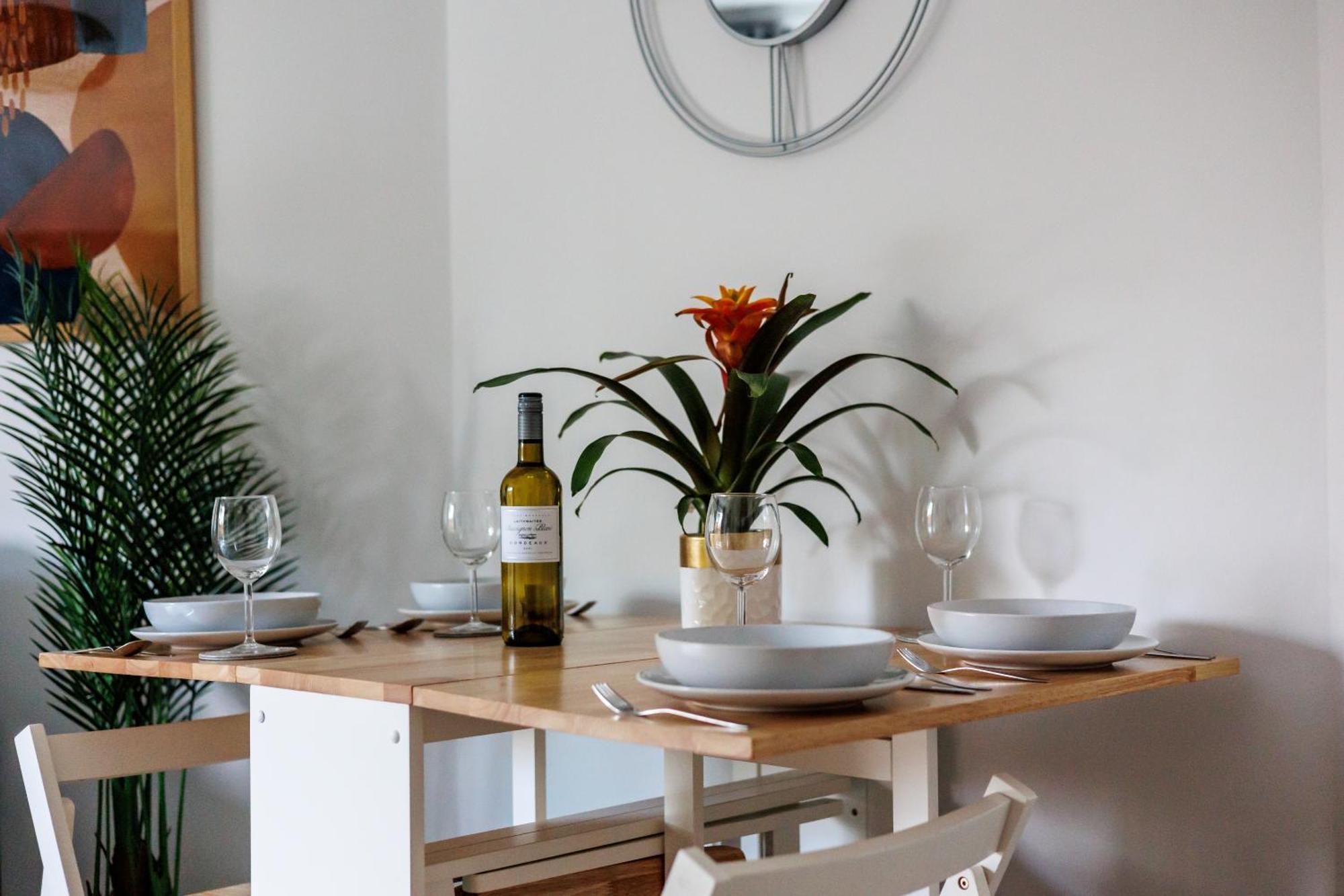 Modern, Comfy Town Centre Gem, Near Beach, Parking Bournemouth Buitenkant foto