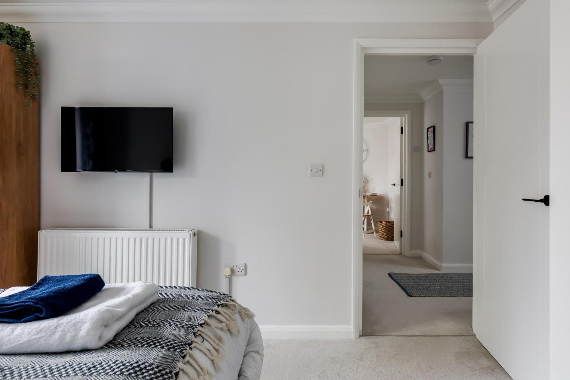 Modern, Comfy Town Centre Gem, Near Beach, Parking Bournemouth Buitenkant foto