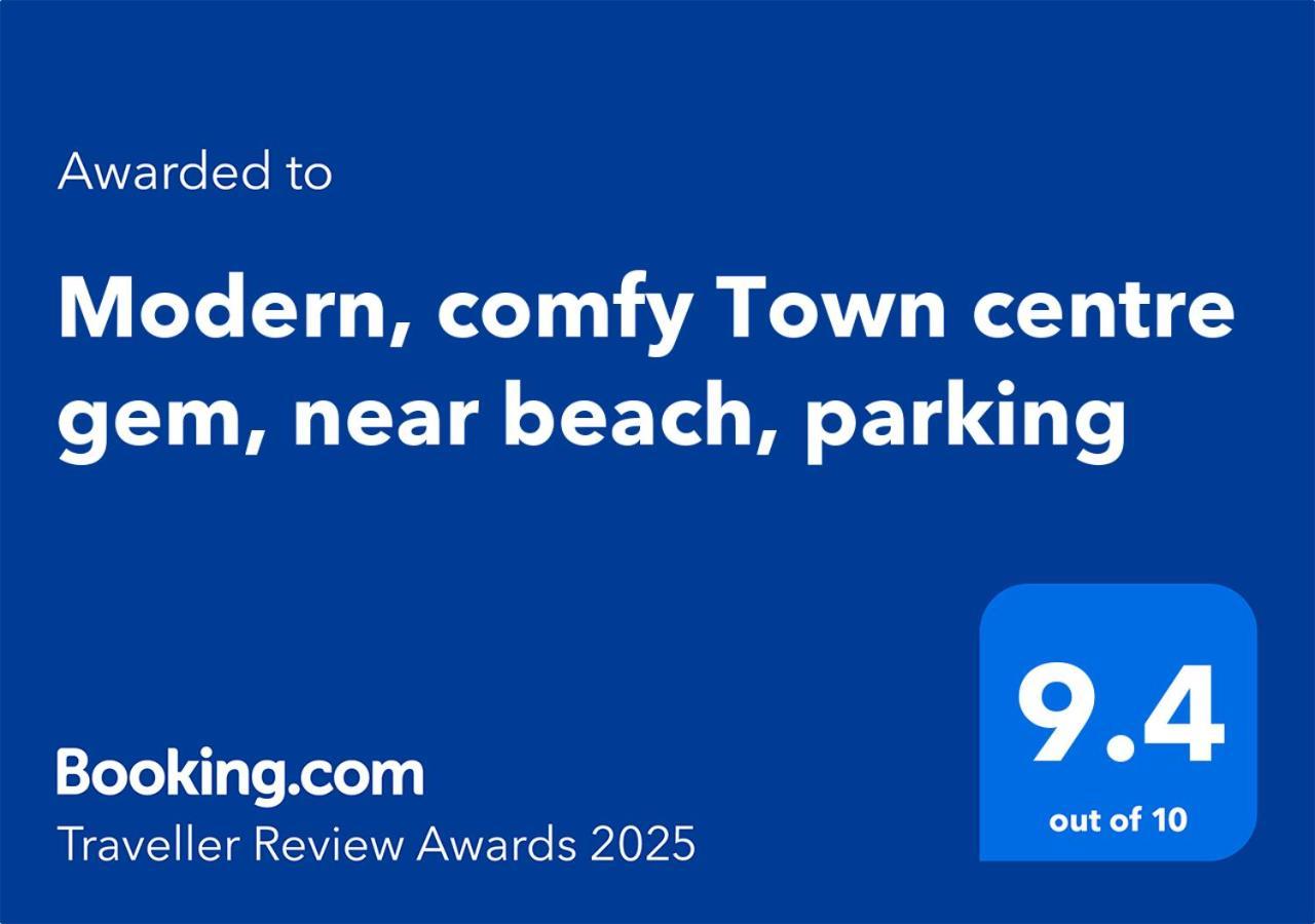 Modern, Comfy Town Centre Gem, Near Beach, Parking Bournemouth Buitenkant foto